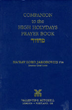 Companion to the High Holydays Prayer Book